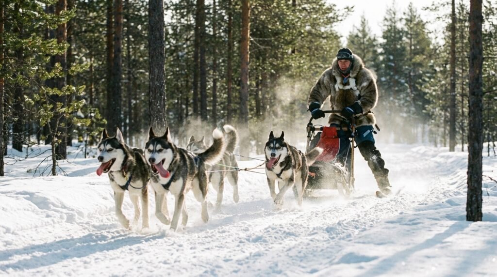 traineau chiens