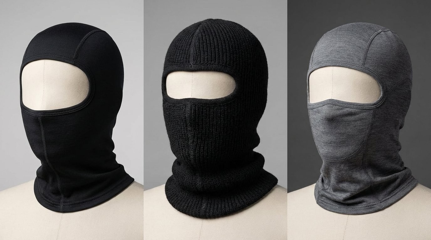 trois balaclavas