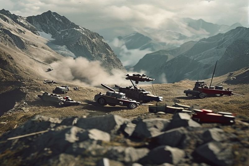 La Guerre des Alpes : Analyse des batailles d'altitude