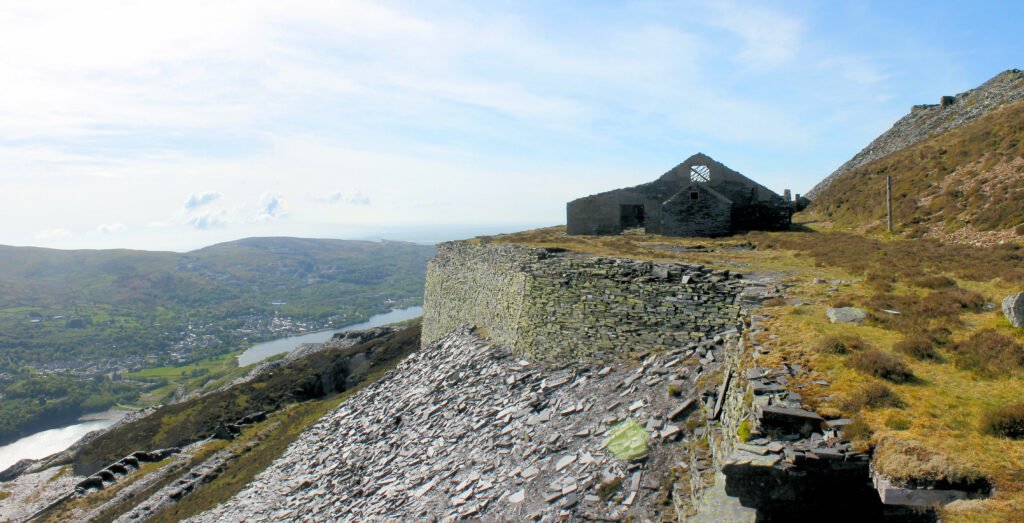 Carrières d'ardoise de Dinorwig, Llanberis, Snowdonia, patrimoine UNESCO