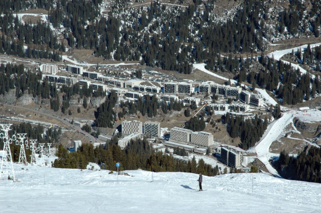 Bâtiments du Forum à Flaine