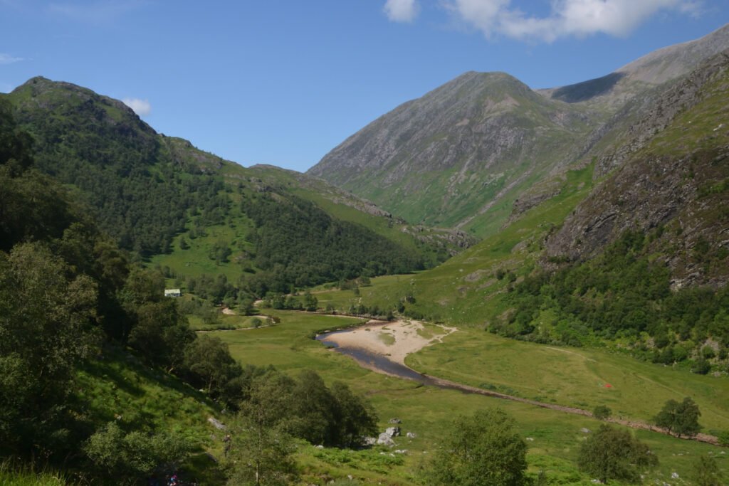 Glen Nevis près de Steall, en Écosse