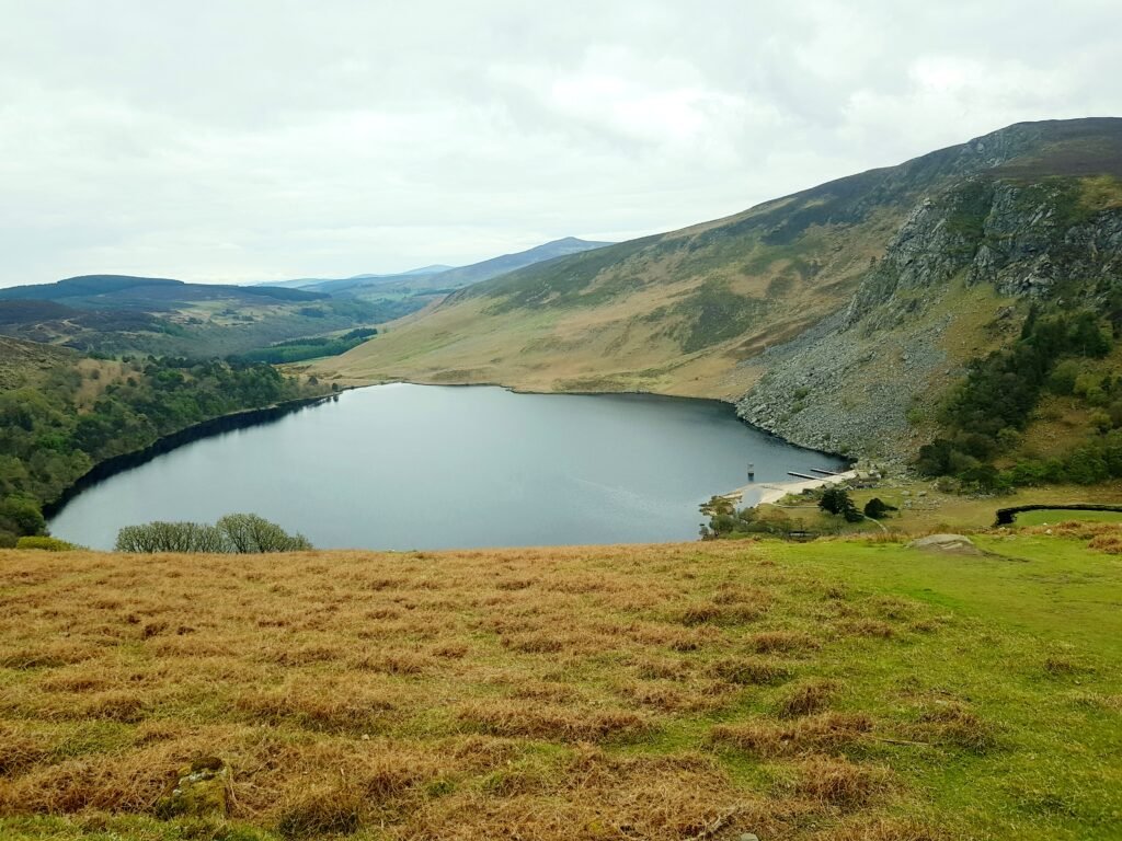 Lough Tay, le lac Guinness, Wicklow Mountains, Irlande