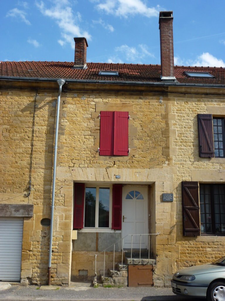 Maison natale de René Daumal à Boulzicourt, dans les Ardennes