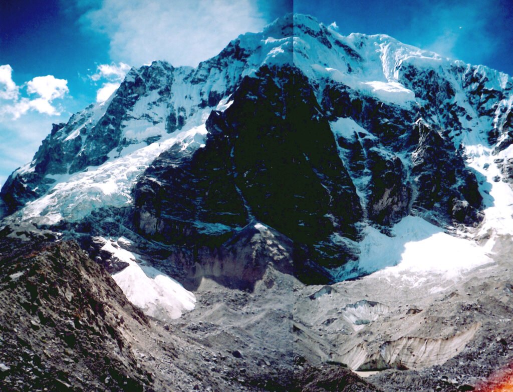 Le Nevado Salkantay, sommet sacré andin dans la région de Cusco, Pérou