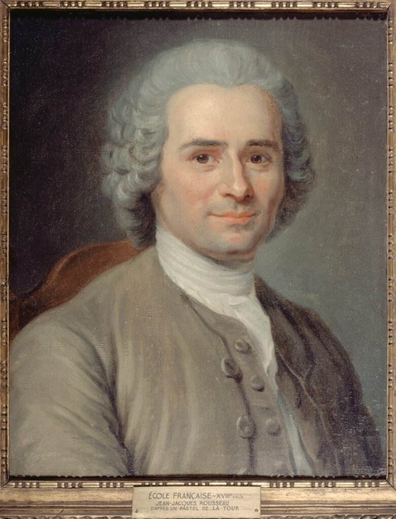 Portrait de Jean-Jacques Rousseau par Maurice Quentin de La Tour