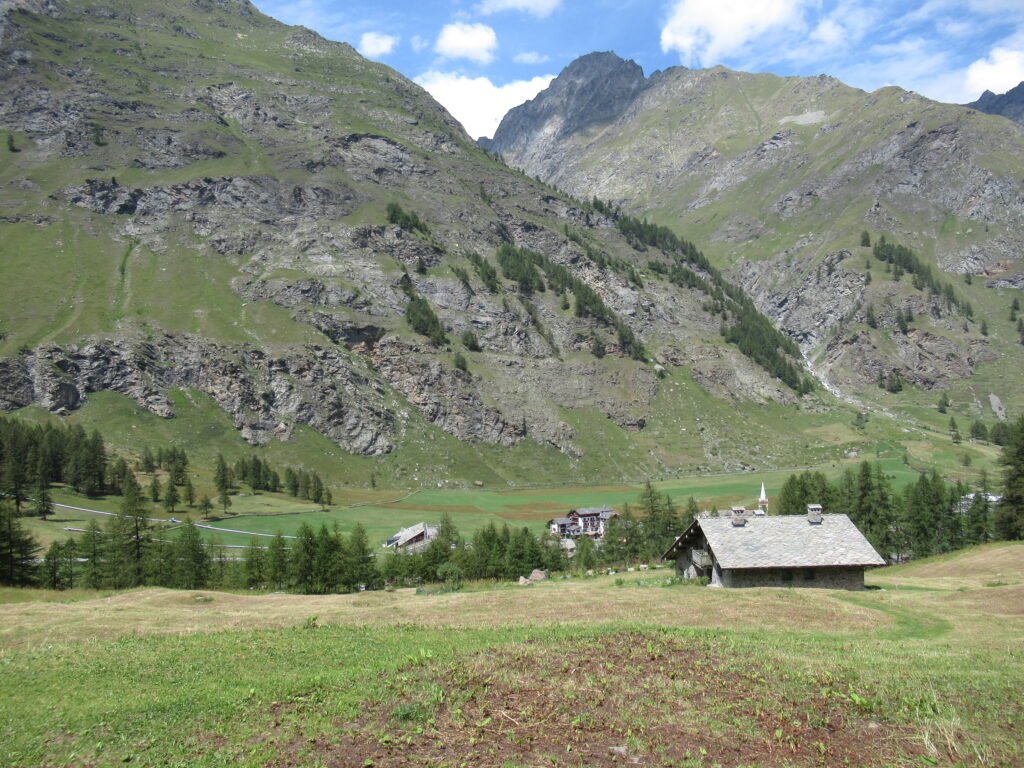 Pré du Bois, dans la vallée de Rhêmes-Notre-Dame