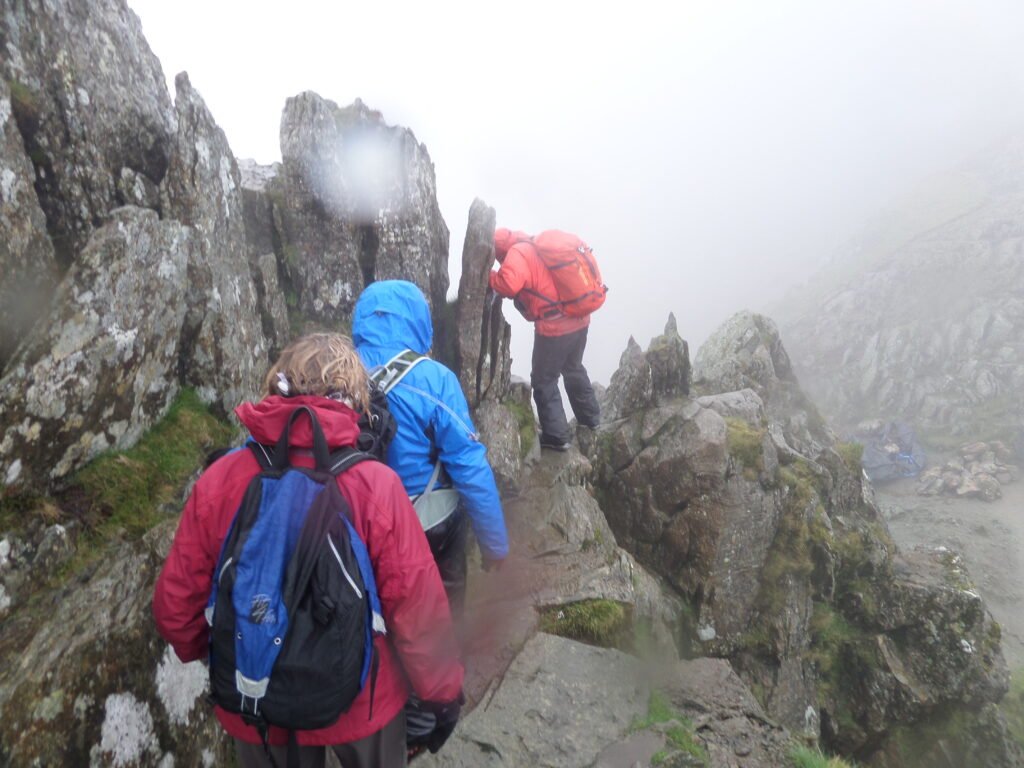 Arête de Striding Edge, Helvellyn, Lake District