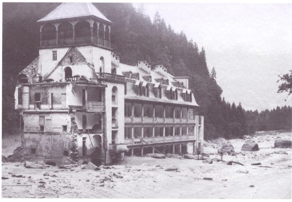 Les thermes de Saint-Gervais après la catastrophe de 1892